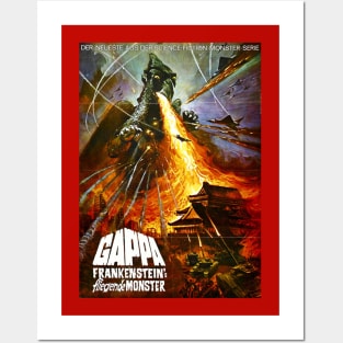 Classic Kaiju Movie Poster - Gappa Posters and Art